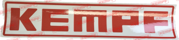 26632 Aufkleber Kempf 340x75 mm